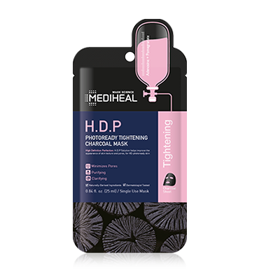 MEDIHEAL H.D.P Photoready Tightening Charcoal Mask