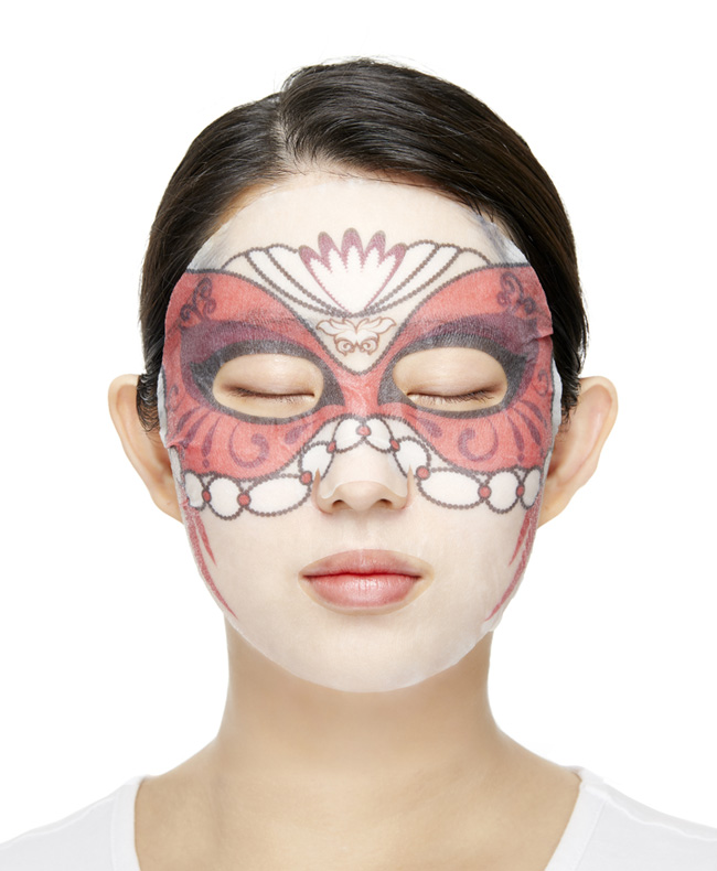 red face mask for skin